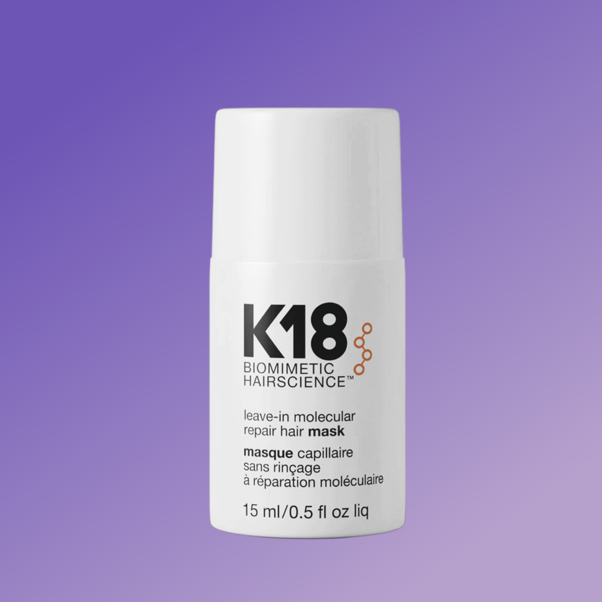 Mascarilla Molecular Leave In Repair 15ml | K18