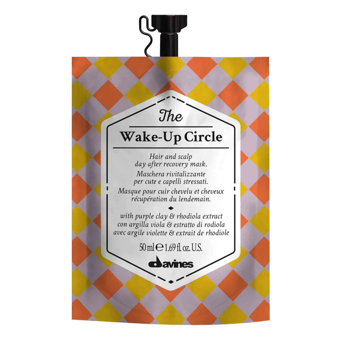 THE WAKE-UP CIRCLE - The Circle Chronicles  Mascarilla revigorizante, brinda energía y volumen al cabello apagado y devuelve tono e hidratación al cuero cabelludo. Ideal como recuperación después de situaciones estresantes